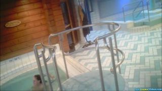 Mixed steam bath in sauna-4