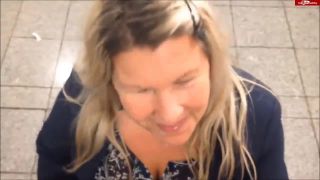 Jorginho81 - PUBLIC BLOWJOB am Flughafen mit Miss - Busty - Mil F und Spermawalk - Jorginho81-6