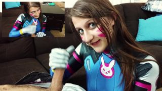 Overwatch DVa Plays With Her Joystick - Amber Sonata-5