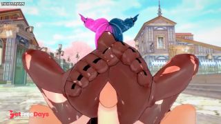 [GetFreeDays.com] Juri Han from Street Fighter Gives You A Footjob Hentai POV Sex Video July 2023-7