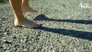 Czech SolesDirty Bare Feet In Nature, POV (Pov Foot Worship, Dirty Feet, Foot Teasing, Long Toes, Foot Goddess) - 1080p-8