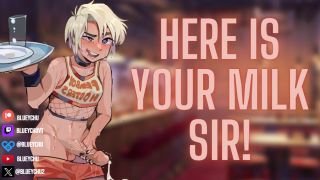 BlueychuASMR - Femboy Hooters Is FREAKY They Make Milkshake With Their CUM | Erotic ASMR-8