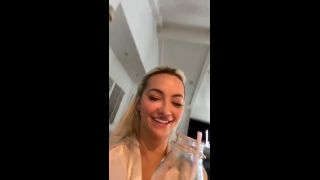 Lindsey Pelas, Blonde Babe With Big Natural Tits Sexy Lingerie Try On Haul (Teen)-8