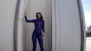 [GetFreeDays.com] Katya Blue Latex Catsuit latex teen porn-5