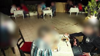 free porn clip 22 MyDirtyHobby presents Alexandra-Wett – Public extrem – Geiler 3-er im Restaurant – 5x gespritzt on feet porn black women foot fetish-5