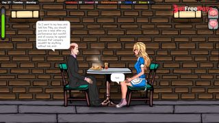cute waitress got horny and decided to relieve tension in the toilet-3