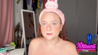 Curvy French bunny gets smashed in the forest this Easter-0
