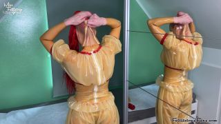 Latex Dressing Up In Transparent Latex Quick View Porn - ...-5