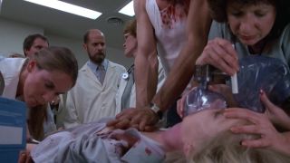 Barbara Crampton Nude - Re-Animator 1985-8