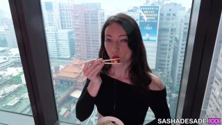 adult xxx video 3 Sasha de Sade - Taiwan Mukbang With Special Sauce, hyper fetish on fetish porn -9