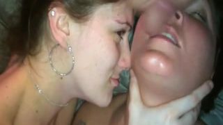 Cumming All Over Two Hot Girls Faces At Once - L0veH0meP0rn - Homemade-2