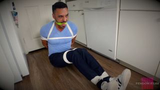  Bondage Nyxons FemDom Files: Castro Covington Inept Plumber Strung Up And Gagged  Bondage-0