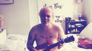 online xxx video 4 vicious femdom Ukulele Hitachi Edging 720 HD – Sage Grey, solo female on femdom porn-3