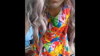 porn clip 31 brat fetish big ass porn | Crossdresser Kitty - Playful Shemale Holding Phone Taking Cute Mirror Selfie - FullHD 1080p | transsexual-4