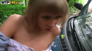 Pickupfuck.com- Blonde girl fucked on the roadside-8