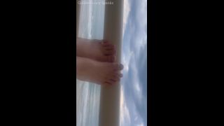 adult clip 9 ebony femdom strapon feet porn | LucySpanks – Findom Vacation Foot Footage | femdom-9
