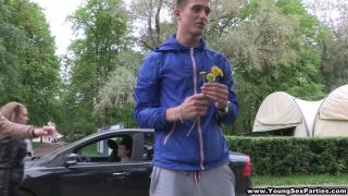 Young Russian Students Make Group Sex (Amateur porn) Julia, Dila-1