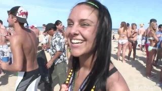 Reneta Has Fun At The Spring Break Beach Party public -3