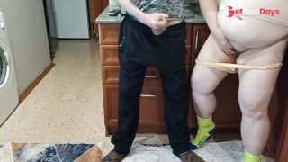 [GetFreeDays.com] dick jerking in the kitchen and cum in mother-in-laws mouth Porn Stream January 2023-7