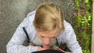 online xxx video 7 blowjob retro porno video Daytime public park bjfuckfacial X2, cheating wife on cumshot-6