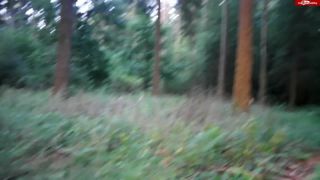  Fotzenfüllung in the forest Part 1 User request  with KarinaHH  -3