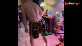 Sexy ginger construction worker enjoy your pocket puss trap at lunch. Fit redhead big dick cum shot-5