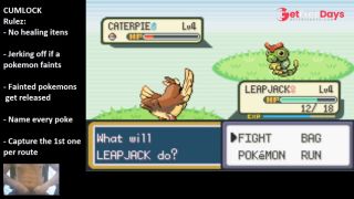 CUMLOCK CHALLANGE - POKEMON LEAF GREEN  PART 2-0