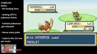 CUMLOCK CHALLANGE - POKEMON LEAF GREEN  PART 2-2