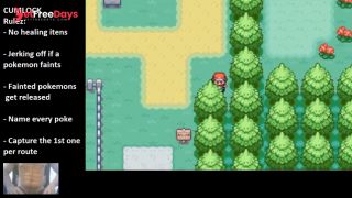 CUMLOCK CHALLANGE - POKEMON LEAF GREEN  PART 2-3