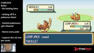 CUMLOCK CHALLANGE - POKEMON LEAF GREEN  PART 2-5