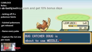 CUMLOCK CHALLANGE - POKEMON LEAF GREEN  PART 2-6