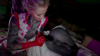 New 2020 Anuskatzz – Tattoo couple latex gloves anal fisting | small tits | teen femdom chastity-4