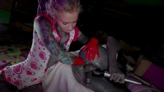 New 2020 Anuskatzz – Tattoo couple latex gloves anal fisting | small tits | teen femdom chastity-7