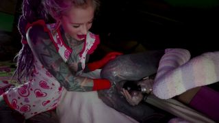 New 2020 Anuskatzz – Tattoo couple latex gloves anal fisting | small tits | teen femdom chastity-9