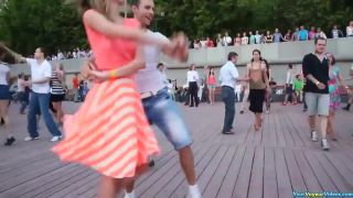 Teen dancing in public upskirt-0