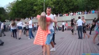 Teen dancing in public upskirt-2