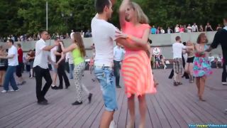 Teen dancing in public upskirt-9