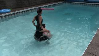 online porn video 5 ClubStiletto – Riding Women – Miss XI – Scissored Pool Pony on femdom porn big boobs fetish-3