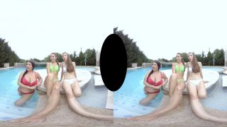 Anissa Jolie, Stephanie Moon, Amirah Adara – Summer Party Extravaganza – Vr pov -0