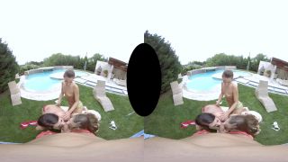 Anissa Jolie, Stephanie Moon, Amirah Adara – Summer Party Extravaganza – Vr pov -2