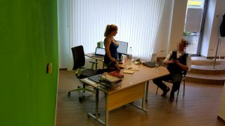 online video 18 Mia Adler - That's how it works at the WBK insurance office Reninngär! This is where the customers get fucked! , big ass tits pov blowjob on hardcore porn -1