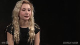 Pale 5 foot pixie Odette Delacroix belt bound down and r...-9