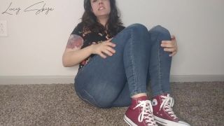 xxx clip 9 Lucy Skye – Slut for Chucks, femdom butt plug on fetish porn -8
