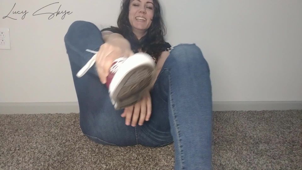 xxx clip 9 Lucy Skye – Slut for Chucks, femdom butt plug on fetish porn 
