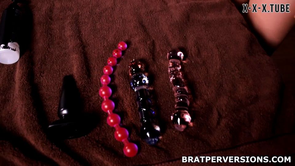  analmasturbation  BratPerversions  Bratperversions The Anal Experiment