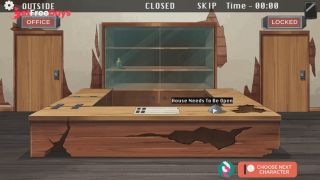 Fudendo a Secretria Gostosa at o talo at gozar dentro Hole House Gameplay-0