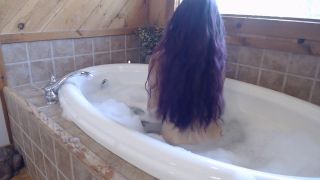 Saradoesscience - Voyeur Joins in Bubble Bath Fuck - Voyeur-1