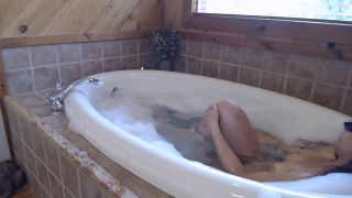 Saradoesscience - Voyeur Joins in Bubble Bath Fuck - Voyeur-2