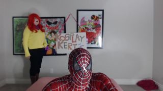 M@nyV1ds - Kosplay_Keri - Maryjane Watson and Spiderman camshow-1