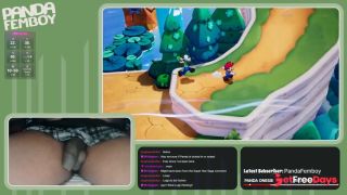 [GetFreeDays.com] PandaFemboy Plays Mario and Luigi Brothership Part 2 Adult Leak July 2023-4